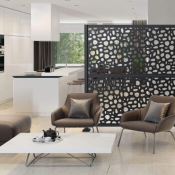 River Rock Decorative Screen Panels