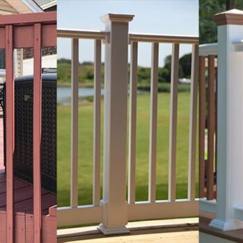 What Are the Differences Between Low Maintenance and Wood Railings?